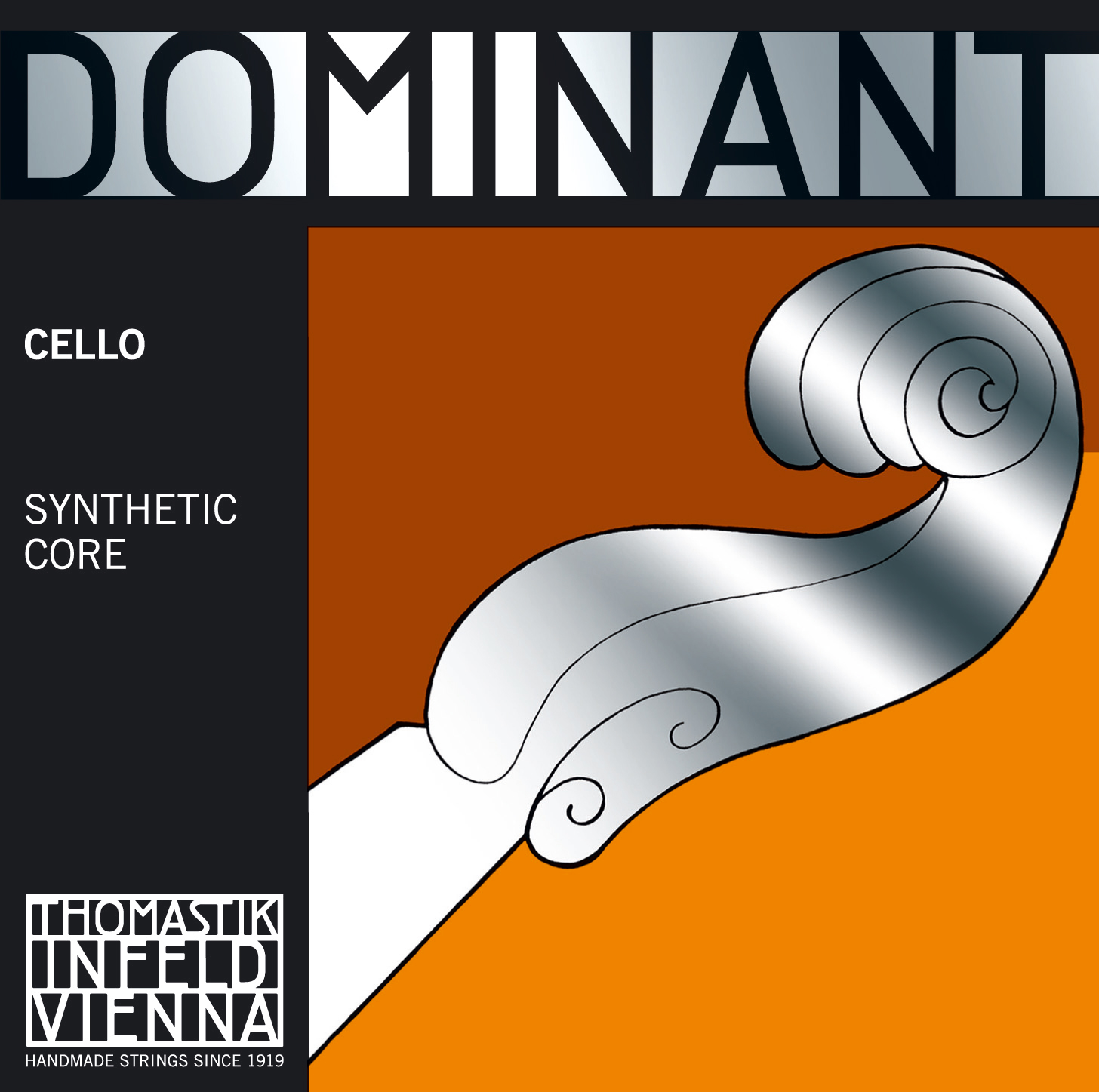 Dominant Cello String A. Chrome Wound. 1/2 | Faversham Strings