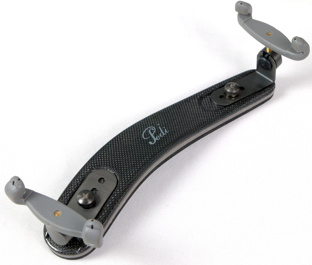 Pedi Shoulder Rest Violin Elegante Carbon Fibre | Faversham Strings