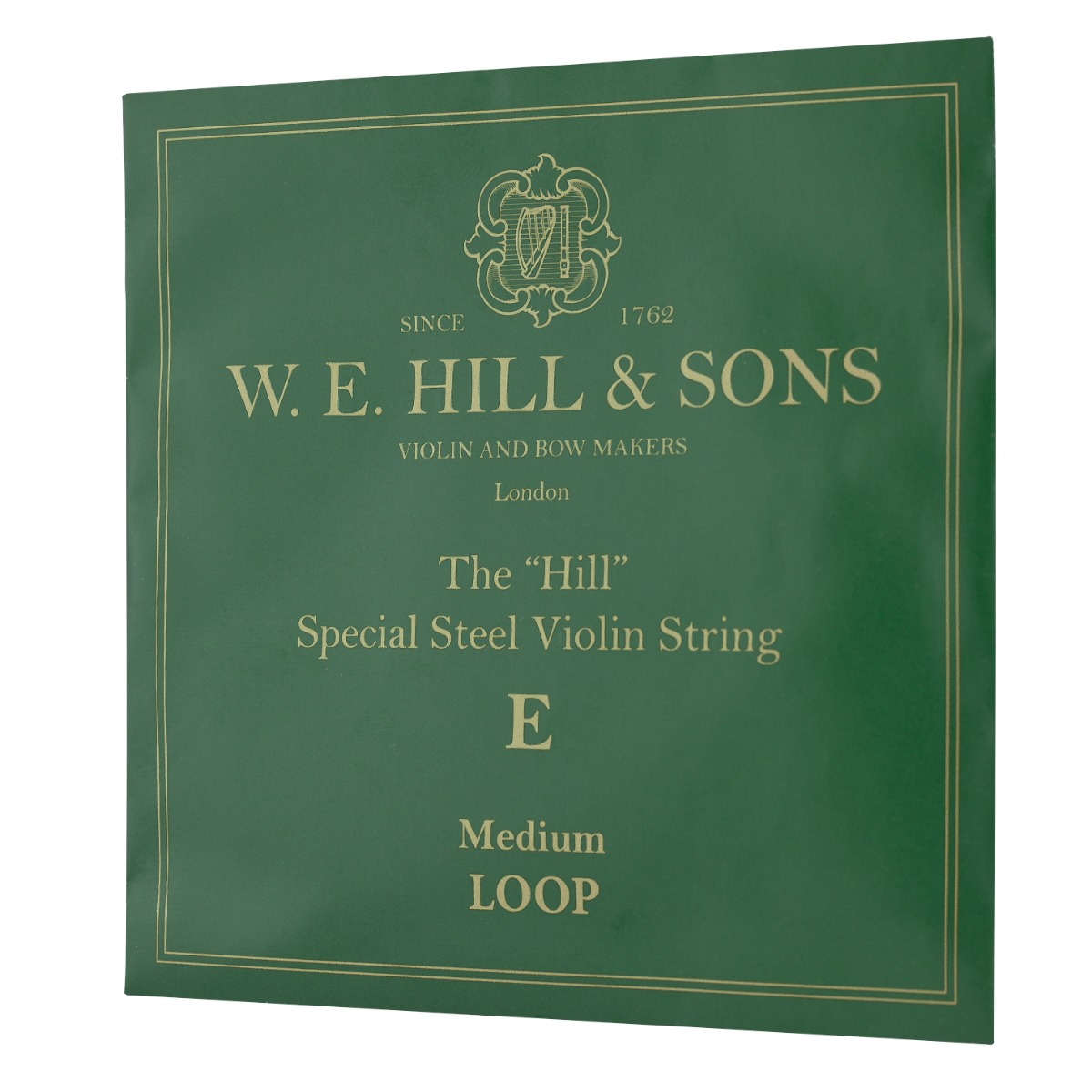 W. E. Hill Violin String E. Loop End. Medium | Faversham Strings