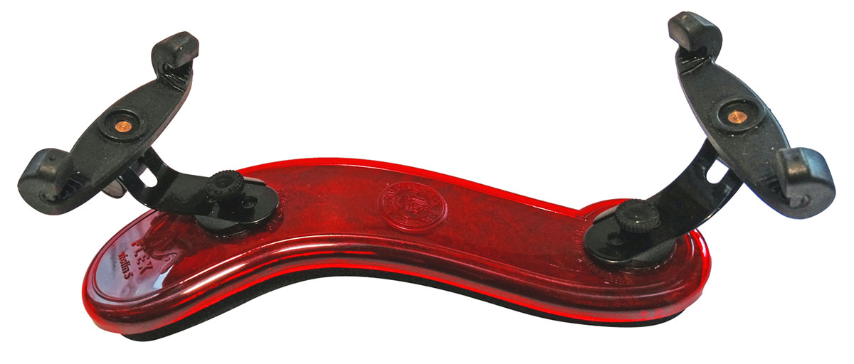 Viva Violin Shoulder Rest Flex 1/16 – 1/32 Red | Faversham Strings