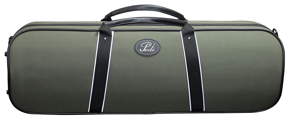 Pedi 16100 Night Stripe Series Case Violin – Green | Faversham Strings