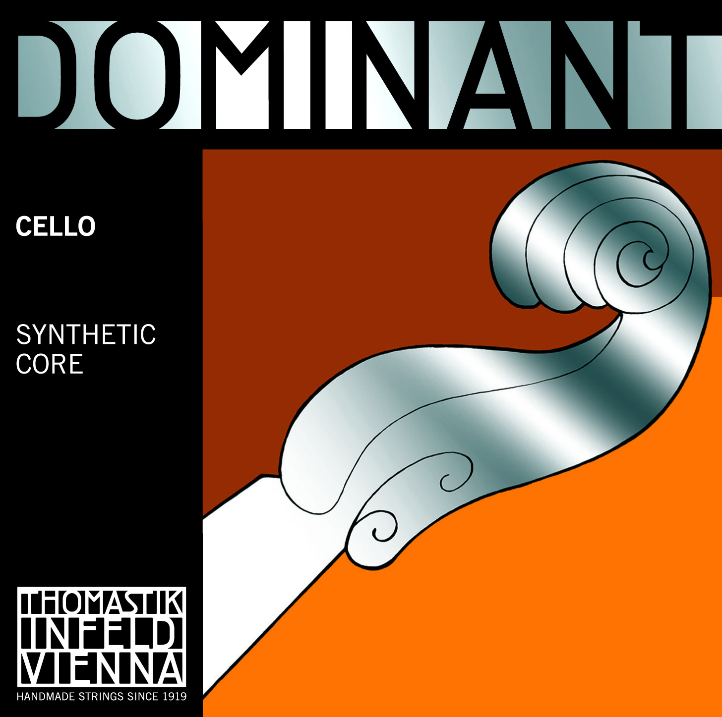 Dominant Cello String A. Chrome Wound. 1/8 | Faversham Strings