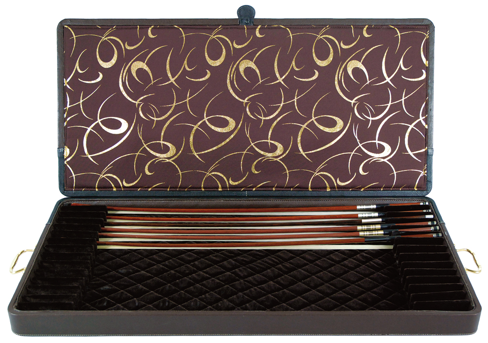 Pedi Bow Case. 15 Bow Display Case | Faversham Strings