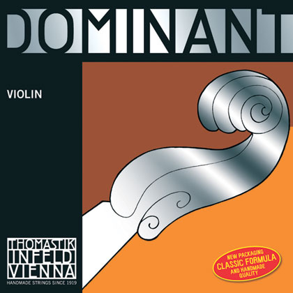 Dominant Violin String E. Chrome Steel (ball). 4/4 – Weak*R | Faversham Strings
