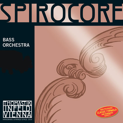 Spirocore Double Bass String C (5th). Chrome Wound 3/4 – Weak*R | Faversham Strings