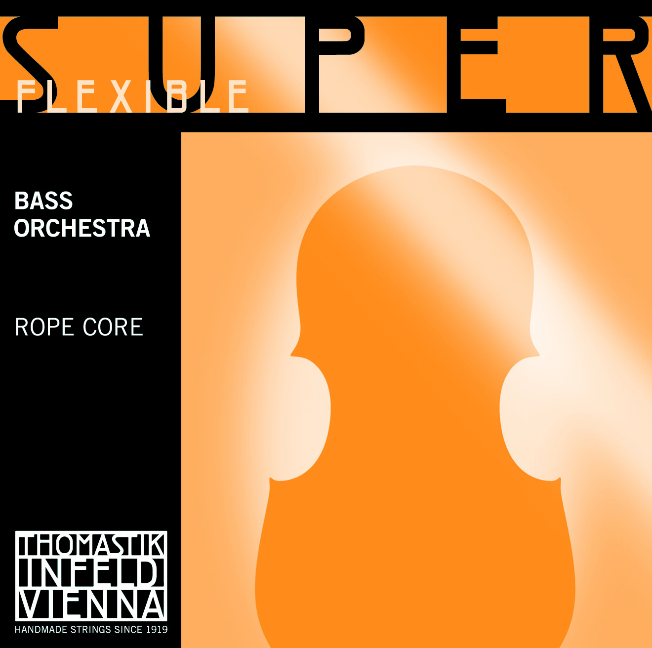 SuperFlexible Double Bass String A. Chrome Wound 4/4 | Faversham Strings