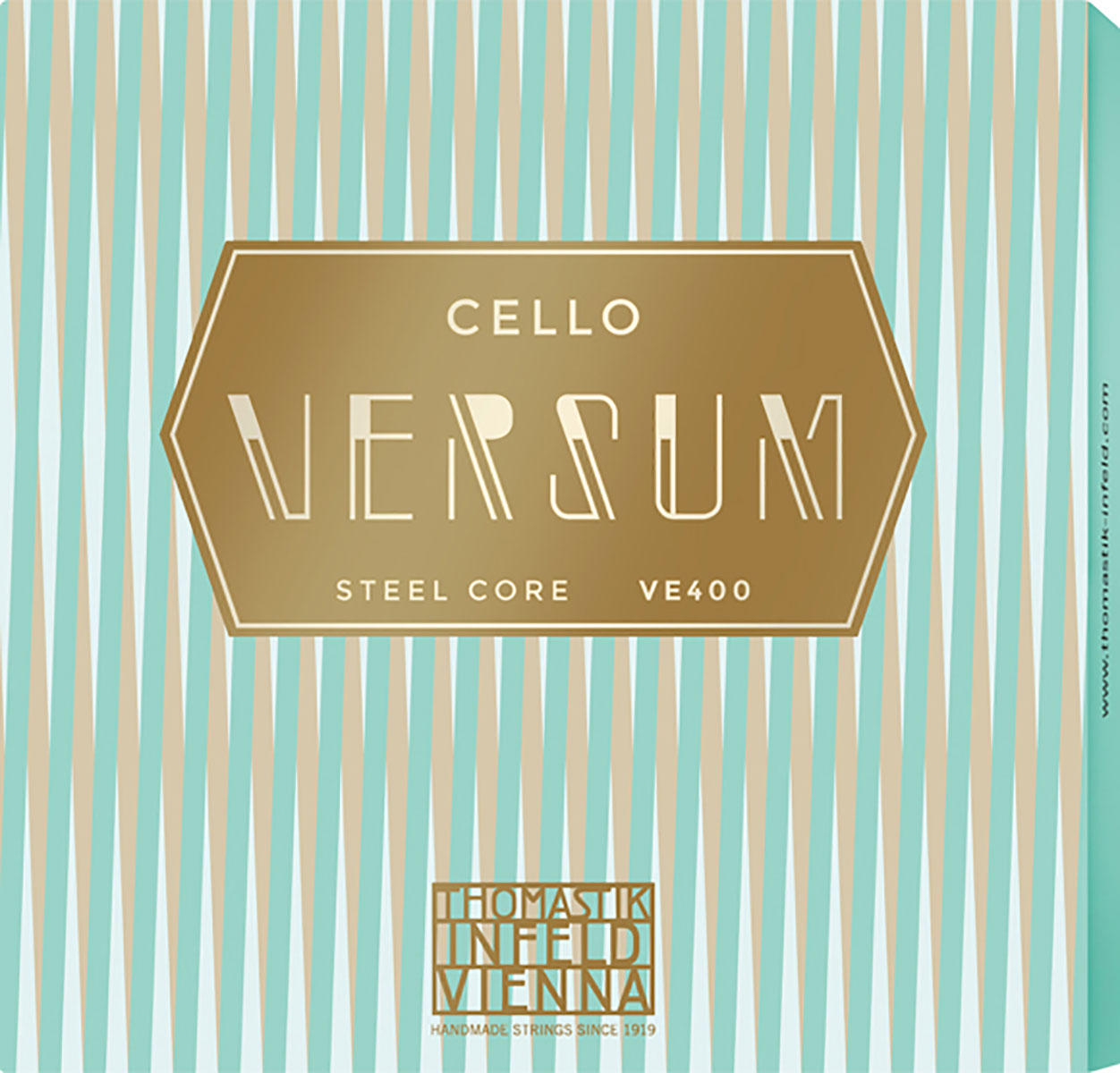Versum Cello String C (Tungsten/Chrome Wound, Spiral Core) | Faversham Strings