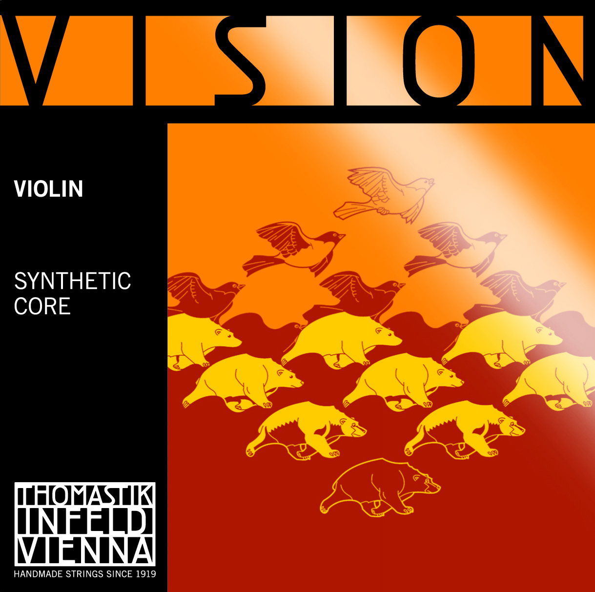 Vision Violin String SET. 1/8 | Faversham Strings