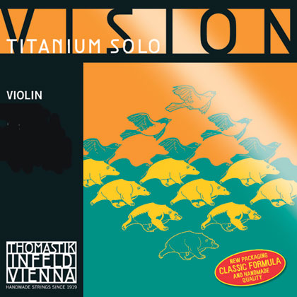Vision Titanium Violin String SET. 4/4 | Faversham Strings